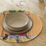 Hermia Set de 4 Salvamanteles Multicolor de 37 cm